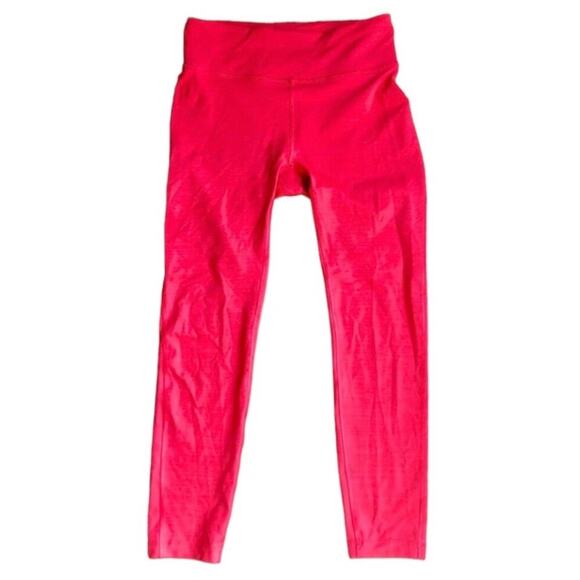 Like new Outdoor Voices red pink space dye leggings sz S - Picture 6 of 7